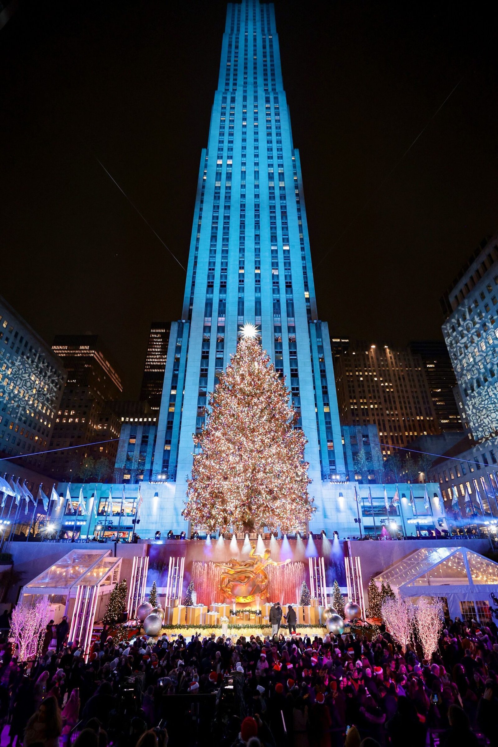 Cuándo Encienden El árbol De Rockefeller Center